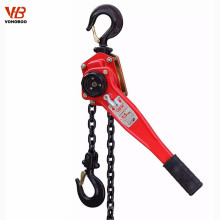 small volume high efficiency manual lever hoist trolley